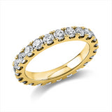 Ring 14 kt GG, 23 Brill. 1,96 ct, TW-si