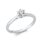 Ring 18 kt WG, 1 Brill. 0,29 ct, TW-si