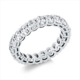 Ring 950 Pt Platin, 21 Oval 3,18 ct, TW-vsi