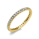 Ring 18 kt GG, 39 Brill. 0,49 ct, TW-si